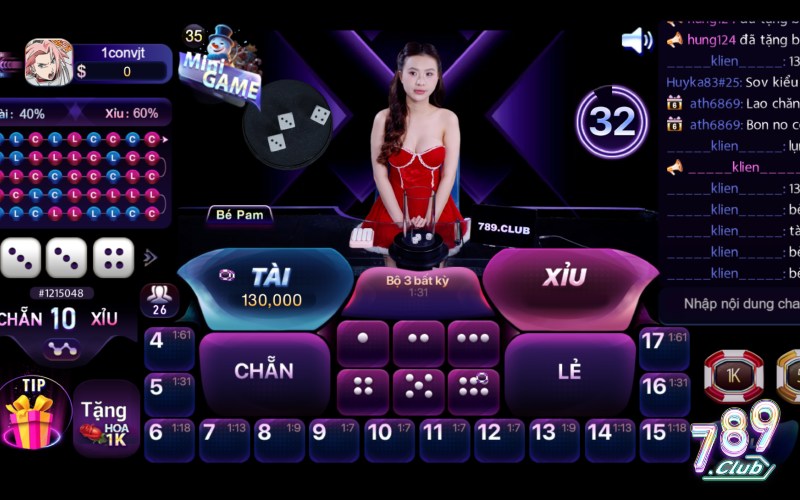 các cách chơi tài xỉu 789Club