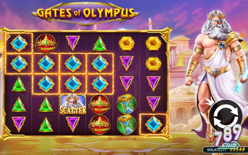 Cách chơi Gates of Olympus tại 789Club
