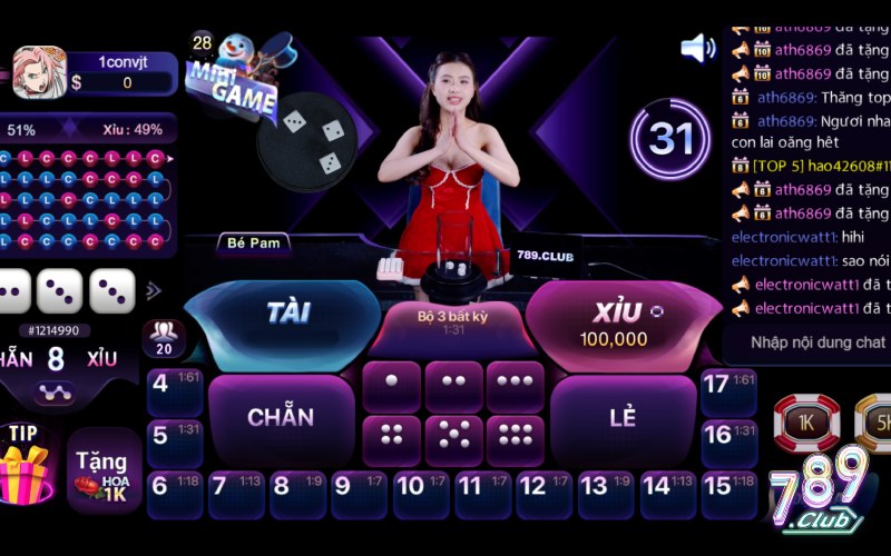 Điều cần nhớ khi chơi tài xỉu livestream 789Club