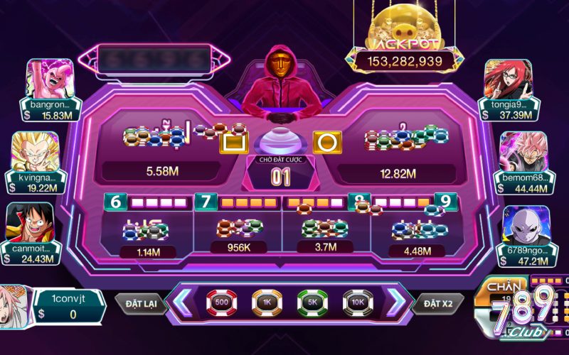 game xóc đĩa con mực 789Club