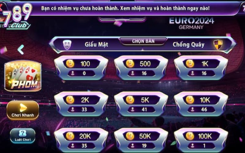Mẹo chơi bài phỏm 789club dễ thắng từ cao thủ