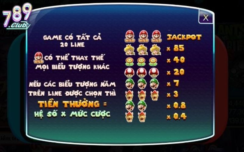 Mẹo chơi slot Super Mario 789Club hiệu quả hơn